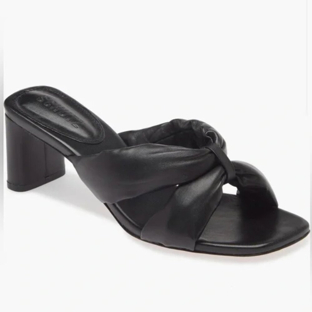 SCHUTZ Fairy Mid Nappa Sandals black